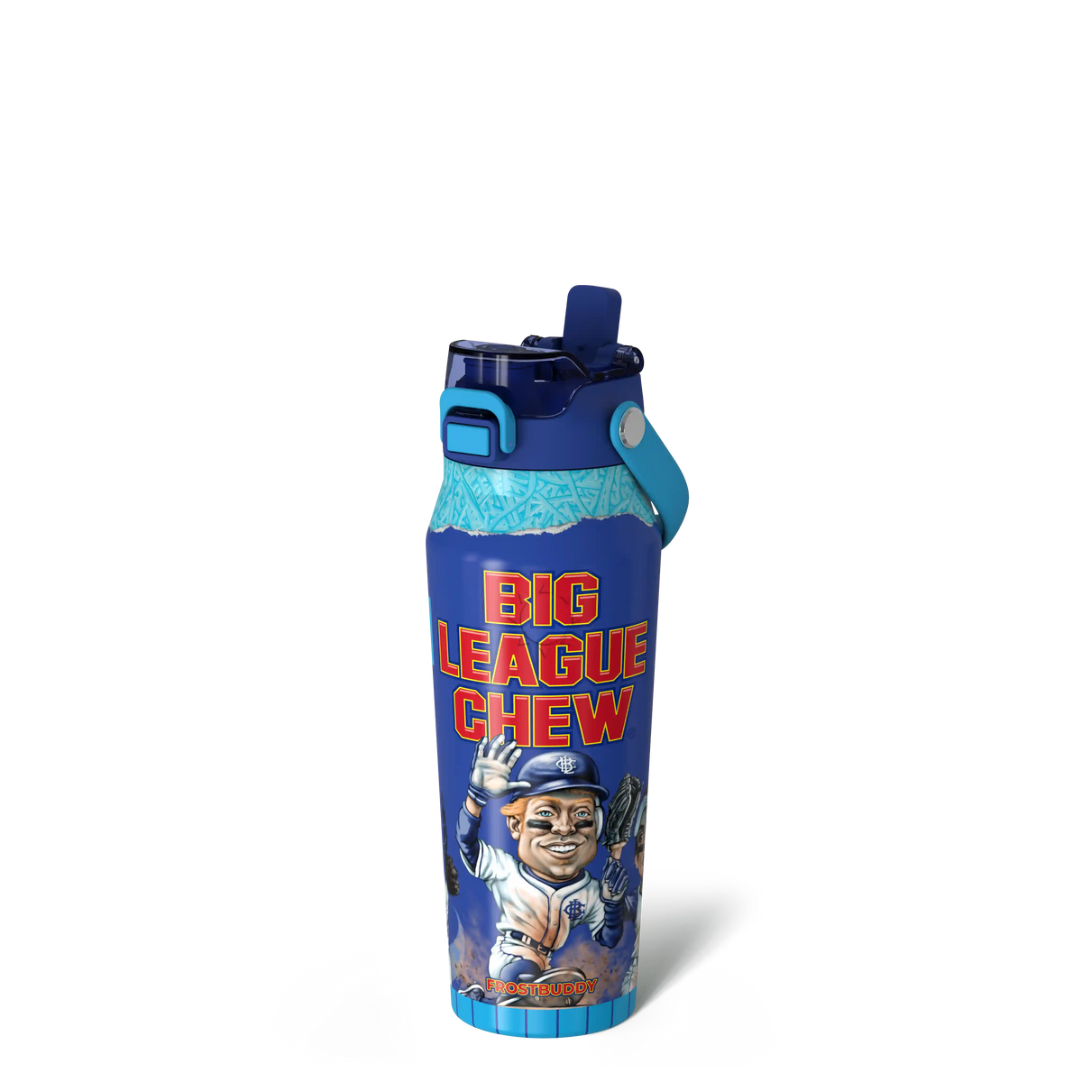 Bottle Buddy 24oz | Blue Raspberry Big League Chew